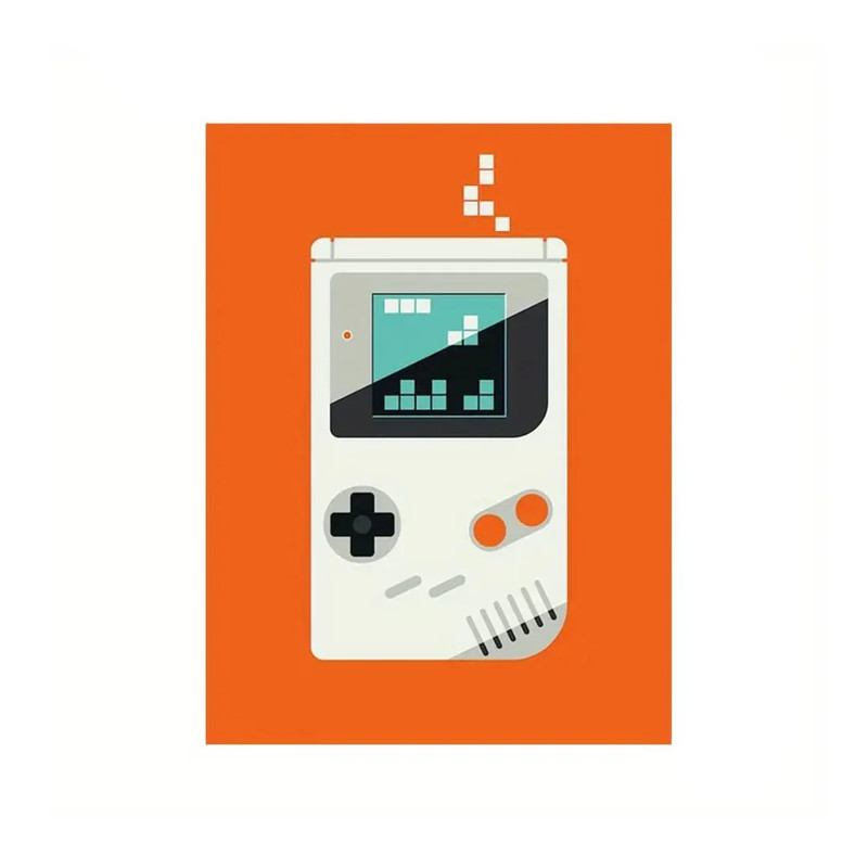Gameboy Classic Console Wall Art  Poster (39x1x59cm) - 1 Piece - ملصق